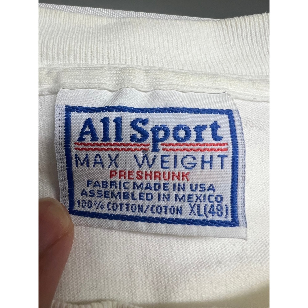 Vintage Governors Cup 1999 T-Shirt White Mens XL Cotton Single Stitch Racing - Picture 8 of 13